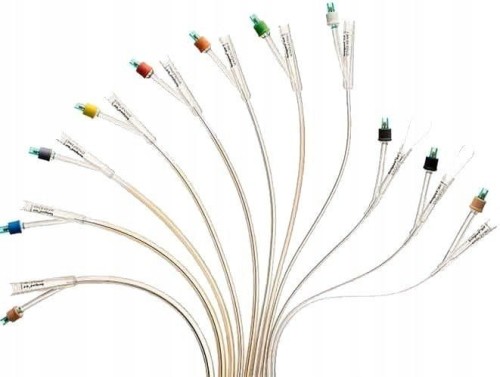 Cewnik Foley'a Bactiquard silikonowy ze złotem srebrem palladem