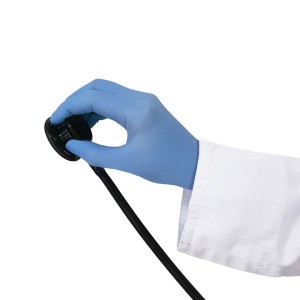 Rękawiczki Nitrylowe EASYCare 100 szt bezpudrowe - niebieskie