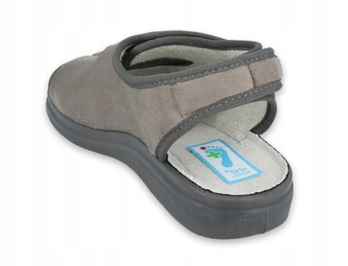 Sandały zdrowotne męskie 676 M006 Popielate