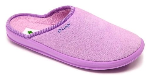 Kapcie damskie Frotte Dr Luigi fioletowe.jpg