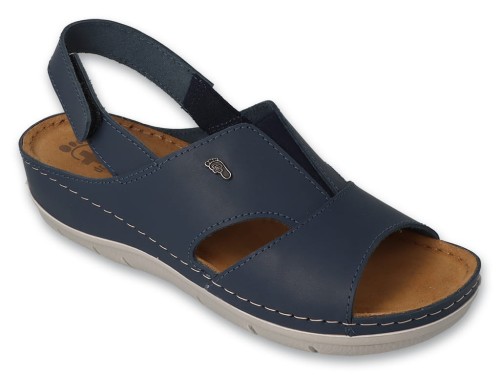 Sandały Damskie Dr Orto Casual - 158D263 - Granatowy