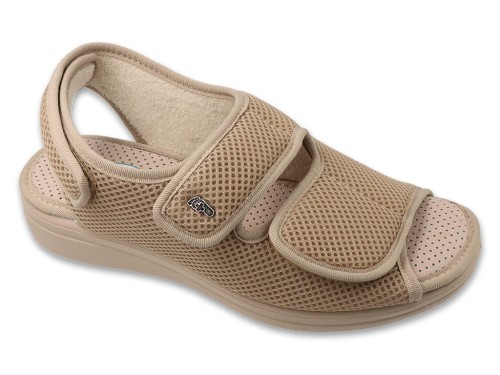 Sandały damskie Dr Orto 077D005 ciemny beż.jpg