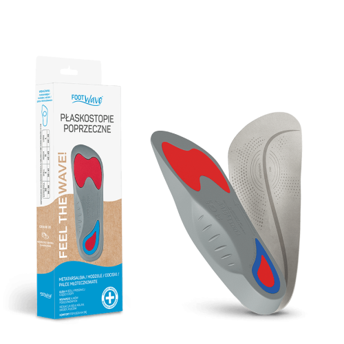 Wkładki na PŁASKOSTOPIE POPRZECZNE - FootWave™