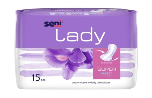 Seni Lady Super opak. 15 szt pieluchy anatomiczne