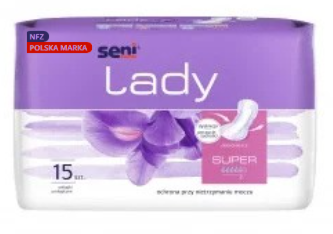 Wkładki urologiczne Seni Lady Super opak. 15 szt