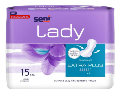 Wkładki urologiczne Seni Lady Extra Plus opak. 15 szt