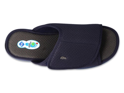 Klapki profilaktyczne męskie - Dr Orto 078M002 granatowe