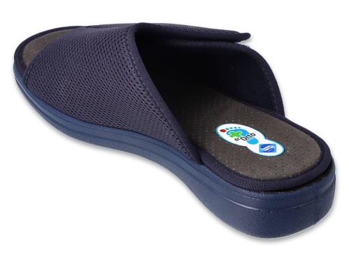 Klapki profilaktyczne męskie - Dr Orto 078M002 granatowe
