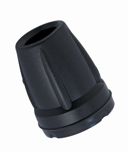 Nasadka PVC na kule  czarna 18/40 mm