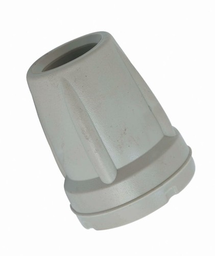 Nasadka PVC na kule  soft szara 18/40 mm