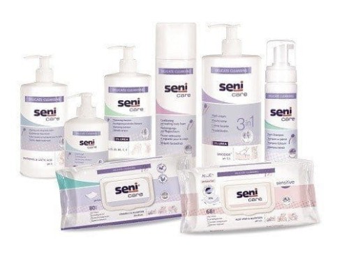 Chusteczki pielęgnacyjne, nasączane 3w1 Seni Care Maxi XXXL 52 szt