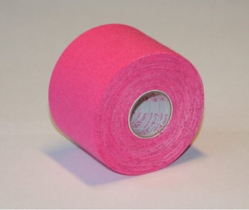 Taśma do kinesiotapingu K-Active 5cmx 5m różowa
